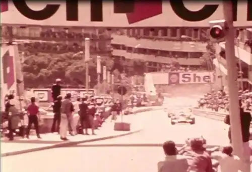 Monaco Grand Prix 1970 "Sport-auto Rennfilm" Super-8 Film Großer Preis von Monaco Formel I Farbfilm (0121)