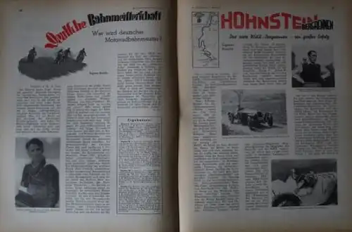 "Motor & Sport" Motor-Zeitschrift Pössneck 1933 (0403)