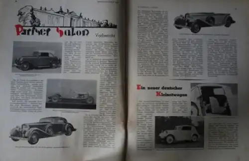 "Motor & Sport" Motor-Zeitschrift Pössneck 1933 (0404)