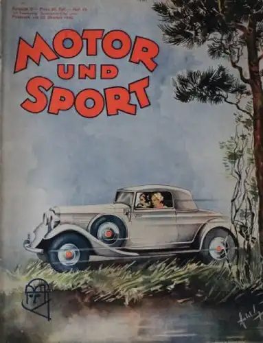 "Motor & Sport" Motor-Zeitschrift Pössneck 1934 (0408)
