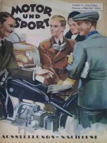 "Motor & Sport" Motor-Zeitschrift Pössneck 1938 (0409)