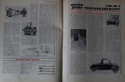 "Motor & Sport" Motor-Zeitschrift Pössneck 1933 (0412)