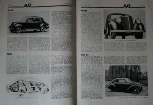"Automobil Revue" Automobil-Magazin 1940 drei Ausgaben (0626)