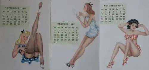 Esquire Pin-Up Jahreskalender 1948 (0697)