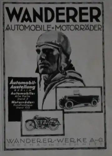 "Illustrierte Zeitung" Gesellschafts-Magazin 1925 Automobil-Ausstellung Weber-Verlag (0724)