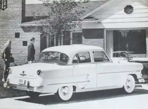 Ford Customline 1953 Werksfoto (0752)