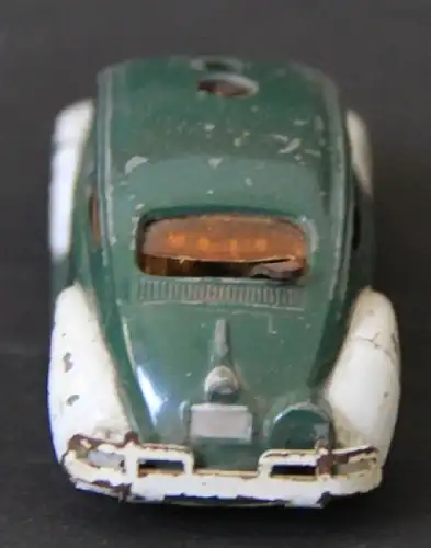 Schuco Micro-Racer Volkswagen Käfer Polizei 1965 Metallmodell mit Friktionsantrieb (0478)