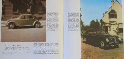 Pagano "Storia illustrata dell'auto italiana" Italienische Fahrzeughistorie 1962 (0849)