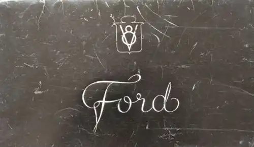 Ford V8 Modellprogramm 1936 Automobilprospekt (0861)