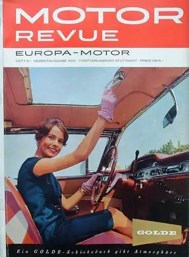 "Motor Revue" Motor-Zeitschrift 1959 (1288)