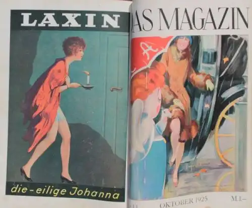 Eysler "Das Magazin" Gesellschafts-Magazin 1925 gebunder Jahrgang (3637)