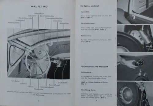 BMW Isetta Export Modell 1957 Betriebsanleitung (3633)