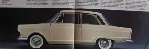 DKW F11 Modellprogramm 1964 Automobilprospekt (3717)