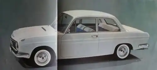 DKW F 102 Modellprogramm 1965 Automobilprospekt (3714)