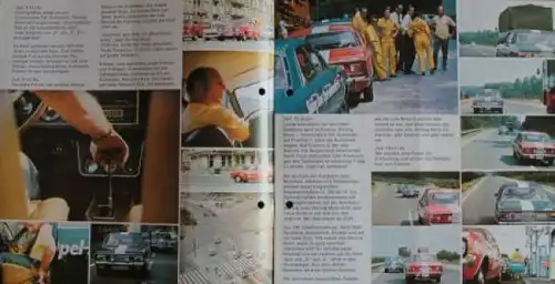 Opel Rekord Modellprogramm 1968 "Stirling Moss Automatic-Test" Automobilprospekt mit Stirling Moss Autogramm (1404)