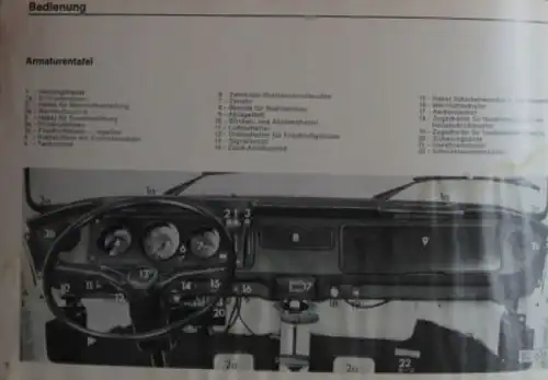 Volkswagen T2 Transporter 1974 Betriebsanleitung (4092)