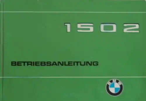 BMW 1502 Betriebsanleitung 1975 (4090)