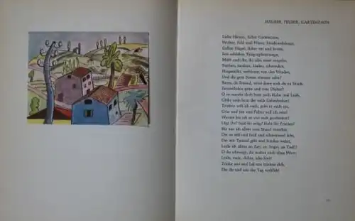 Hesse "Gedichte des Malers" Hesse-Gedichtband 1951 mit Widmung (1567)