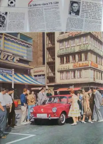 "Volkswagen Informationen" Mitteilungsblatt 1961 VW-Magazin (3781)