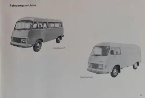 Hanomag Henschel F 20 Transporter 1971 Betriebsanleitung (3754)