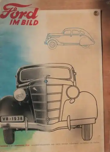 "Ford im Bild" Ford-Firmenmagazin 1938 (3668)
