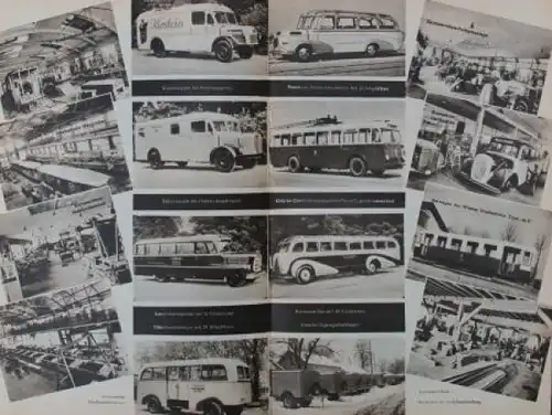 Lohnerwerke Modellprogramm 1950 Automobilprospekt (4182)