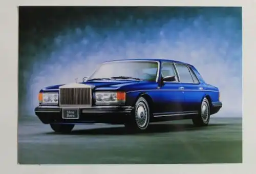 Rolls-Royce Modellprogramm 1980 "Sonderausstellung Rolls-Royce" Automobilprospekt (4218)