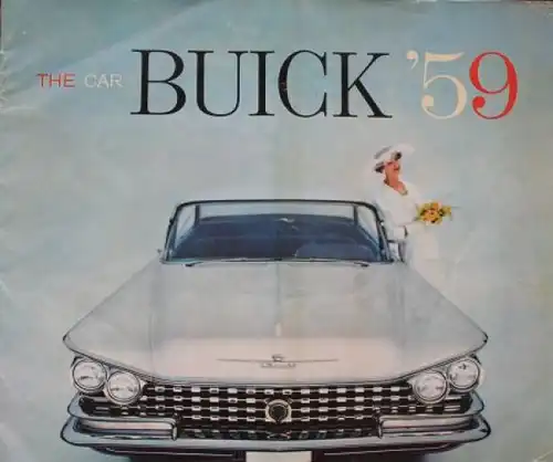 Buick Electra Modellprogramm 1959 Automobilprospekt (2913)