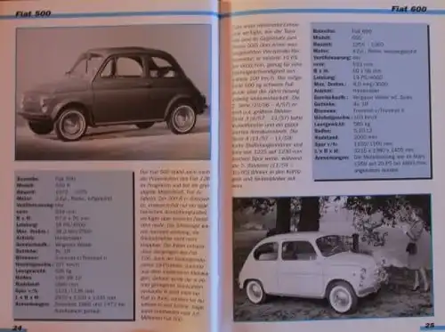 Kuch "Fiat Personenwagen seit 1945" Fiat-Historie 1998 (4527)