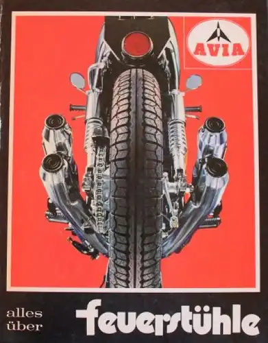 Rauch "Alles über Feuerstühle" Avia-Motorrad-Sammelalbum 1973 (4531)