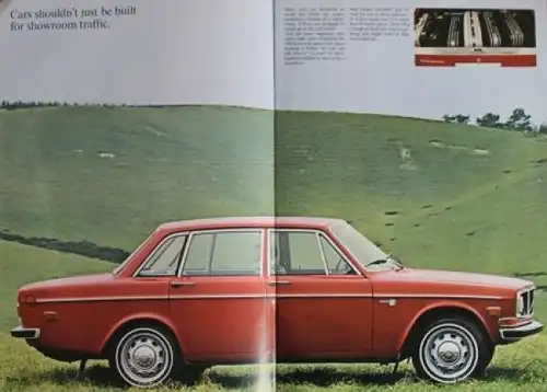 Volvo 140 Modellprogramm 1970 Automobilprospekt (7264)