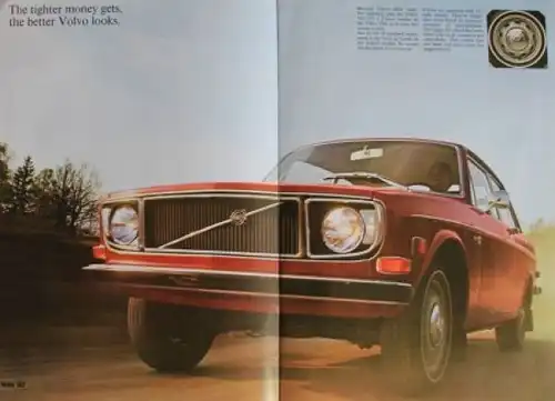 Volvo 140 Modellprogramm 1970 Automobilprospekt (7264)