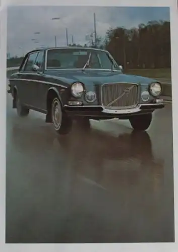 Volvo 164 Modellprogramm 1970 Automobilprospekt (7292)