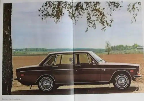 Volvo 164 Modellprogramm 1970 Automobilprospekt (7292)