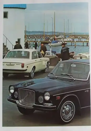 Volvo 164 Modellprogramm 1970 Automobilprospekt (7292)