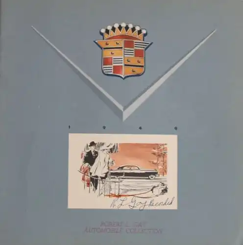 Cadillac Modellprogramm 1949 Automobilprospekt (7303)