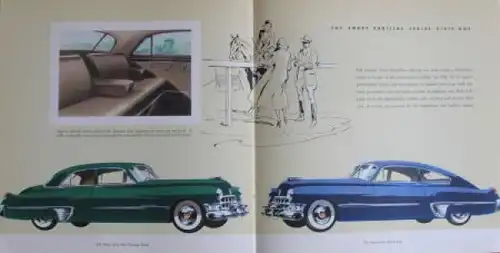 Cadillac Modellprogramm 1949 Automobilprospekt (7303)