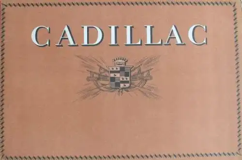 Cadillac Modellprogramm 1929 Automobilprospekt (2228)