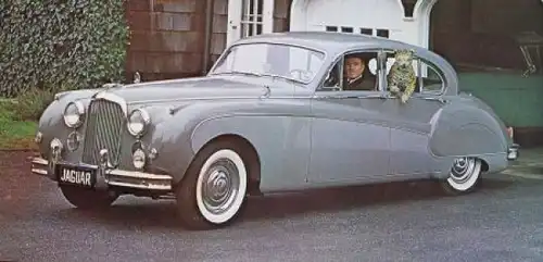 Jaguar Modellprogramm 1958 "On choosing a Jaguar" Automobilprospekt (2243)