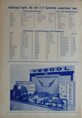 "Veedol-Kurier" 1939 Firmen-Magazin (2246)