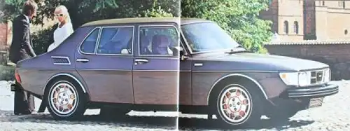 Saab Modellprogramm 1976 Automobilprospekt (2247)