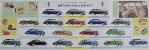Buick Modellprogramm 1939 Automobilprospekt (2254)
