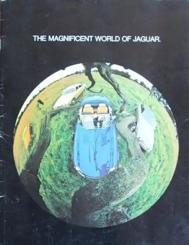 Jaguar Modellprogramm 1974 "The magificent world of Jaguar" Automobilprospekt (2258)
