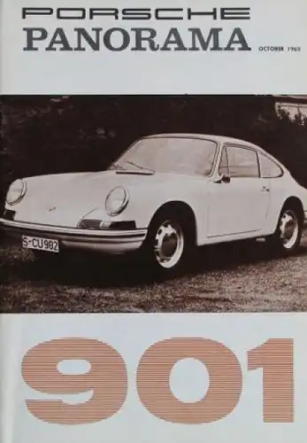"Porsche Panorama" 1963 Porsche-Magazin Porsche 901(2265)