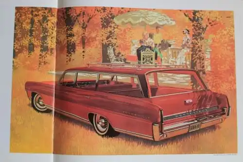 Pontiac Modellprogramm 1964 "Success Car Edition" Automobilprospekt (2268)