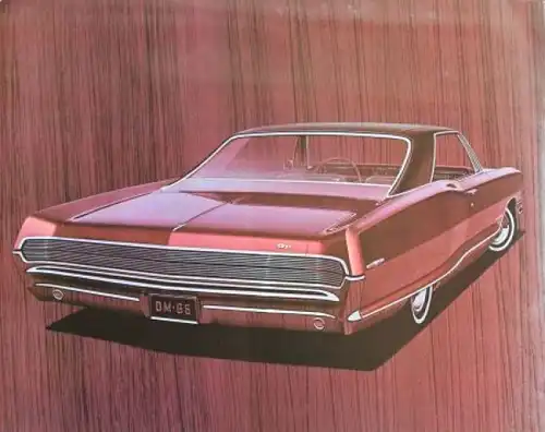 Pontiac Grand Prix Modellprogramm 1965 Automobilprospekt (2270)