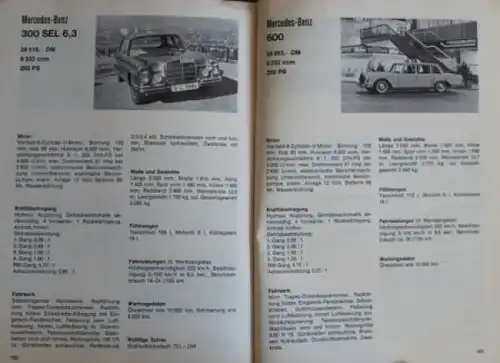 "Autos '70" Automobil-Katalog 1970 (7905)
