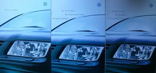 Volkswagen Bora Modellprogramm 1998 Automobilprospekt (1615)