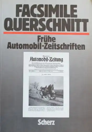 Scherz "Facsimile Querschnitt" Automobil-Historie 1980 (1619)