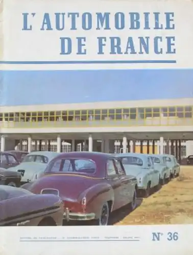 "Automobile de France" Automobil-Magazin 1951 (1851)